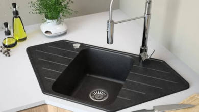 Instalarea unei chiuvete pe colț - cum să economisiți spațiu valoros în bucătărie