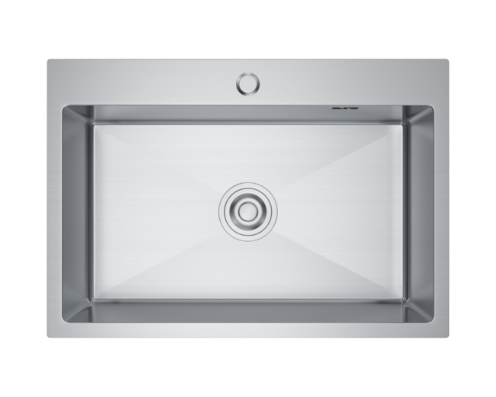 Chiuvetă inox Nexora 65x45cm + Sifon